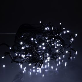 Вулична гірлянда Бахрома 6 м, 105 LED, Білий, IP44, ефект флеш