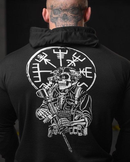 Худі maklin Руні black НП4899 | Зображення 1