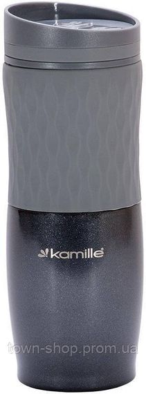Термокружка Kamille Gottfried 500мл с TPR вставкой KM-2047 | Зображення 2
