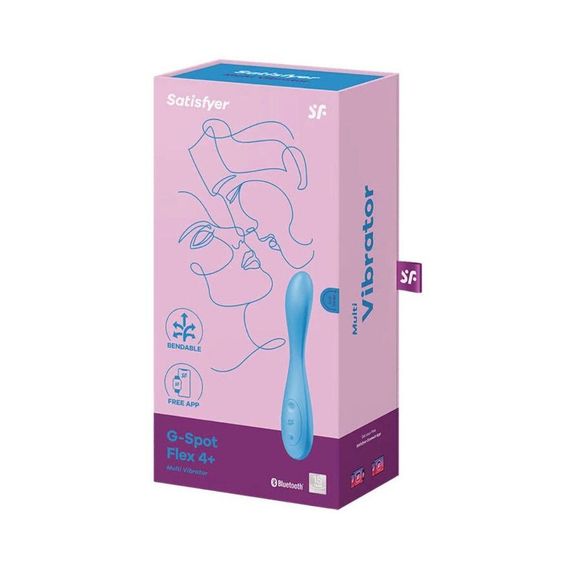 Універсальний гнучкий смарт-вібратор Satisfyer G-Spot Flex 4+ з керуванням через додаток | Зображення 4