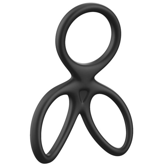 Ерекційне кільце - Triple Silicone Cock Ring Erospace Men’s Play B14 Sex Aura | Зображення 4