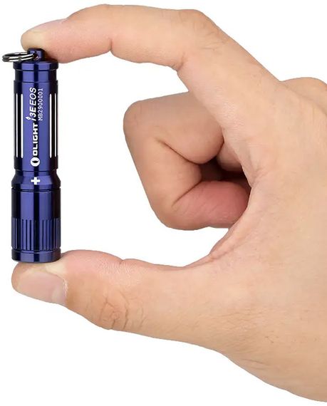 Ліхтар-брелок Olight I3E EOS. Regal blue | Зображення 4