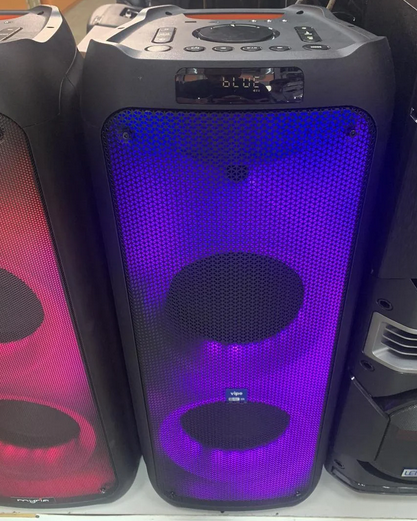 Автономна акустична система PartyBox NS-208-08 + 2 радіомікрофони XPROчорний (41187-NS-208-08_6715) | Зображення 8