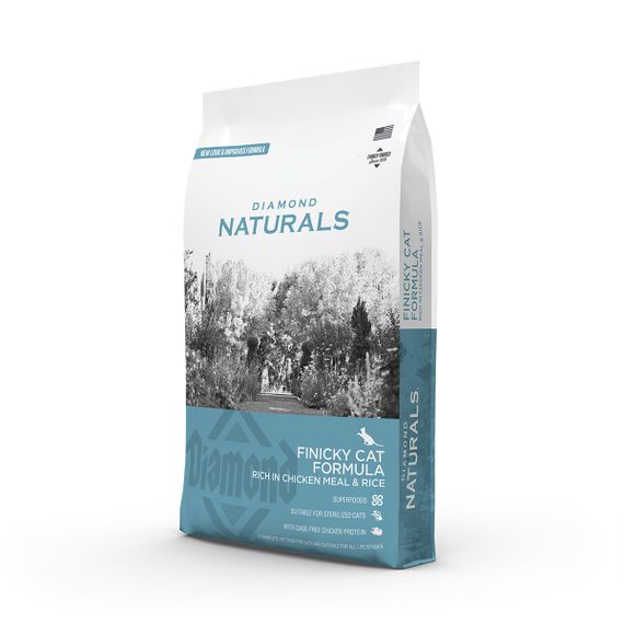 Корм Diamond Naturals Finicky Cat Chicken & Rice сухой с курицей для привередливых котов 1 кг