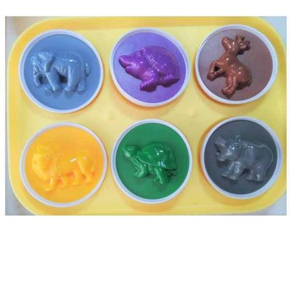 Сортер 3D Яєчний лоток 6шт 4FUN Game Club Звірята