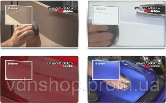 Паста для видалення подряпин Platinum 20sec - полірувальна паста для авто | Зображення 1