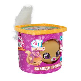 Дитячий ігровий набір "Кошеня Діна" QT Kitties 450001-3 фігурка, будиночок, аксесуари