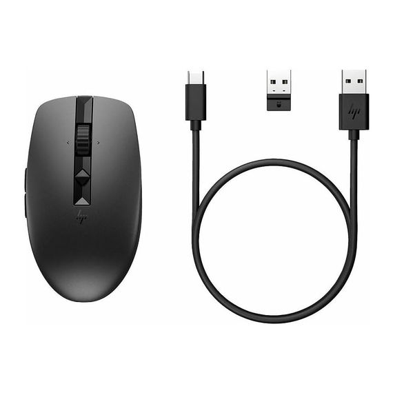 Мишка HP 710 Silent Rechargeable Wireless Black (6E6F2AA) | Зображення 3