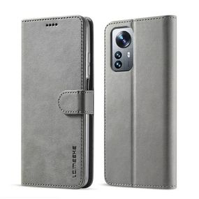 Чохол книжка iMeeke для Xiaomi 12T / 12T Pro колір Сірий