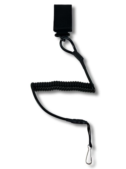 Страхувальний шнур-тренчик для пістолета Чорний