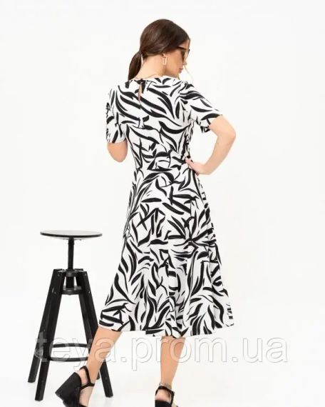 Плаття для жінок колір білий розмір M FI_007650 | Зображення 2