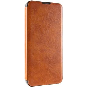 Шкіряний чохол-книжка Belora для Samsung Galaxy A06 Black Brown
