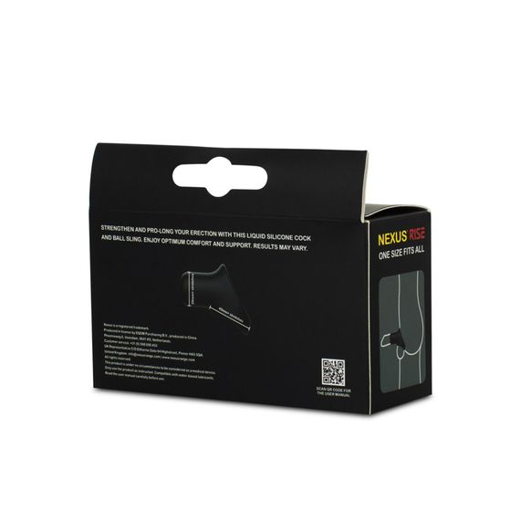 Ерекційне кільце  Nexus Rise Cock and Ball Sling | Зображення 5