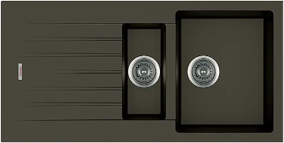 Кухонна мийка Fabiano Classic 100x50x15 Espresso 8221.301.0019