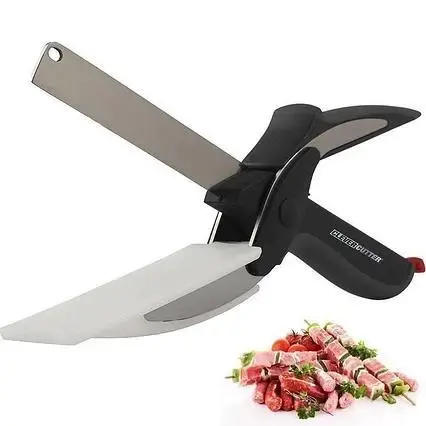 Кухонный нож Ason Clever Cutter JN-59 TV One для быстрой нарезки и шинковки | Зображення 1