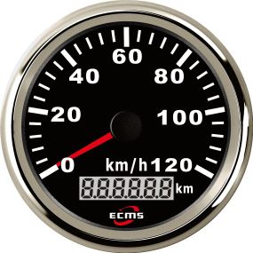 GPS-спідометр ECMS чорний PMG3-BS-120KL (900-00079)