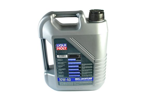Моторне мастило Liqui Moly MoS2 Leichtlauf 10W-40 (5 л) | Зображення 1