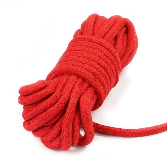 Мотузка - Fetish Bondage Rope Red, 10 м | Зображення 4