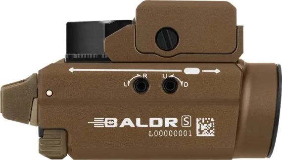 Ліхтар з ЛЦВ Olight Baldr S Green Laser Desert Tan | Зображення 4