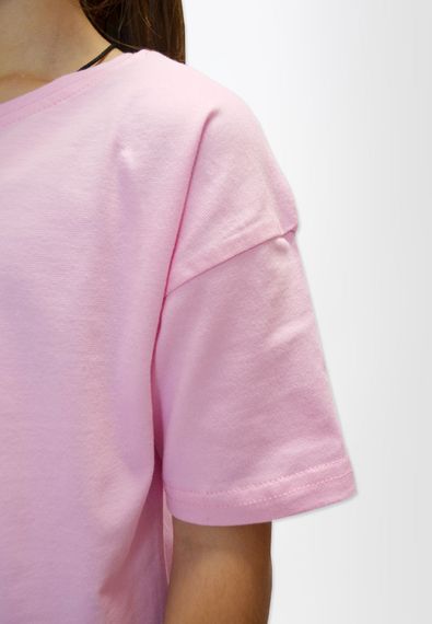 Туніка для дівчат рожева, 152 | Зображення 3