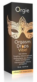 Краплі збуджуючі Orgie Orgasm Drops, аромат персика, 15 мл