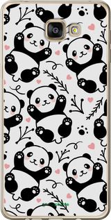 Чохол на Samsung Galaxy A9 Pro Панди "4318u-724-2448"