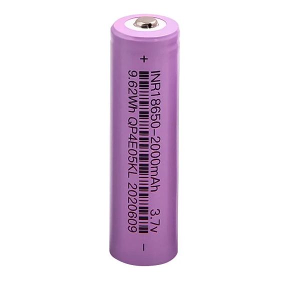 Акумулятор 18650 2000 мА°год 3.7V - надійна енергія для ваших гаджетів | Зображення 1
