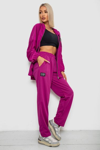 Спортивный костюм женский, цвет фуксия, 238R114-1 | Зображення 2