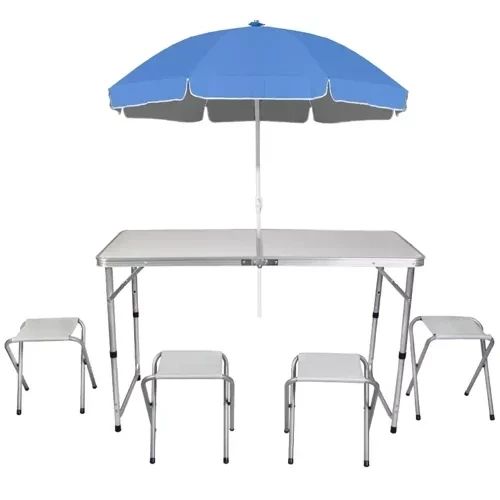Набор для кемпинга Trizand 23238 стол и 4 кресла с чехлом | Зображення 2