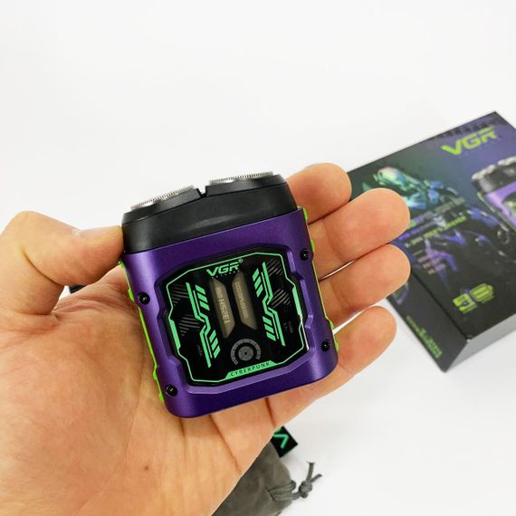 Электробритва VGR V-344. Цвет: фиолетовый | Зображення 3