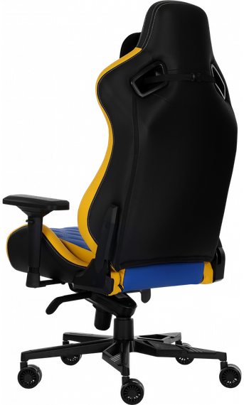 Кресло геймерское GT Racer X-0724 BlueYellow | Зображення 6