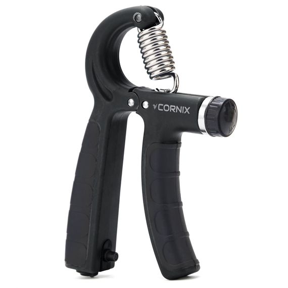 Еспандер кистьовий Cornix 5-60 кг з регульованим навантаженням та лічильником XR-0262 Black | Зображення 2