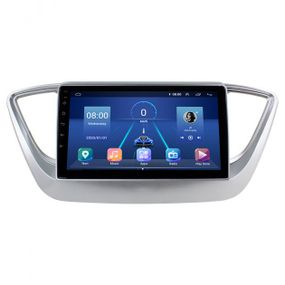 Штатная магнитола 9" Lesko для Hyundai Accent V 2017-н.в. Top 2/32 4G WiFI GPS Хюндай