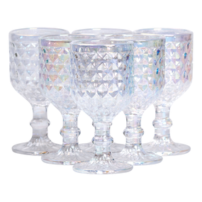 Набор рюмок на ножке 6 шт стеклянные 50 мл HP-19-113