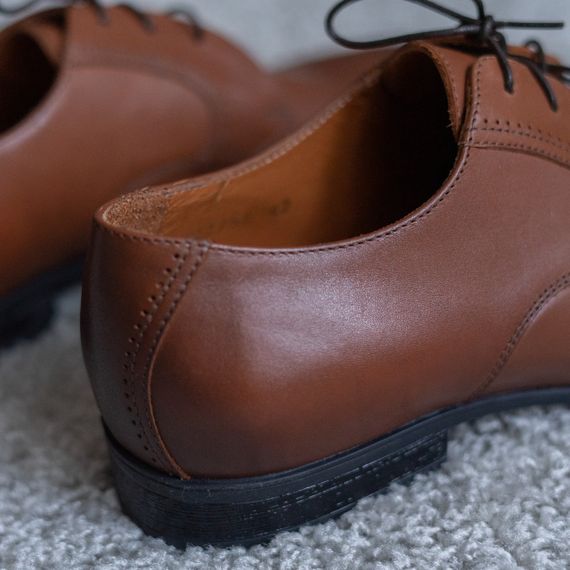 Оригінальні світло-коричневі туфлі 41 розмір | Зображення 4