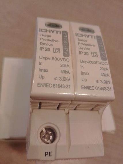 УЗІП DC до 40ka 600V ICHYTI пристрій захисту | Зображення 7