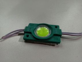 Модуль світлодіодний COBALT прозоре скло/зелений