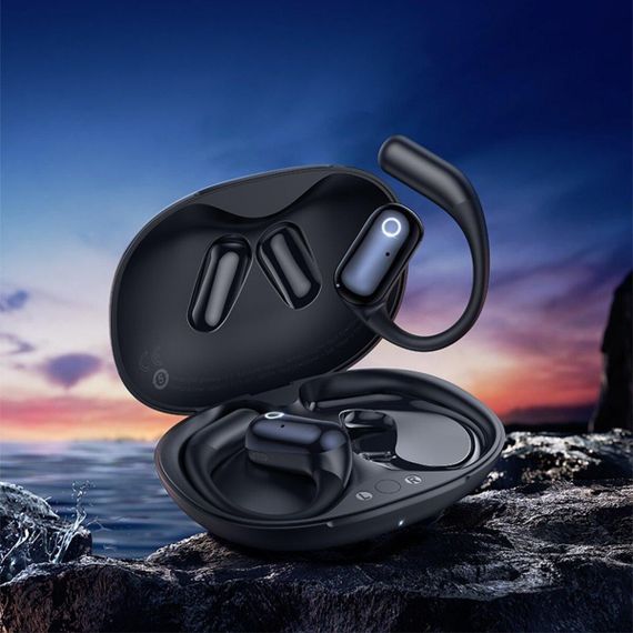 Бездротові навушники HOCO EA6 Melody open true wireless BT headset Black | Зображення 3