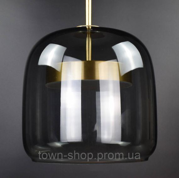 Люстра потолочная LED BS11/1 Латунь 45-150х22х22 см. | Зображення 4