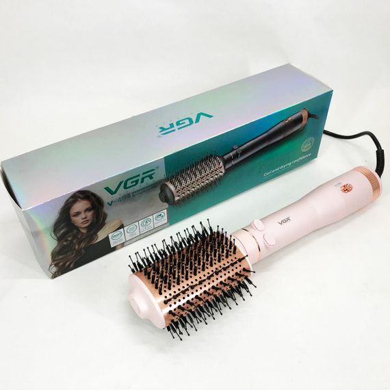 Фен с насадкой брашинг VGR V-494 800 Вт, Фен с насадкой для прикорневого объема, Фен-расческа для сушки BH-82 | Зображення 7