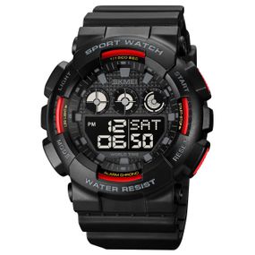 Годинник S2kmei 1857RD Black-Red SALE