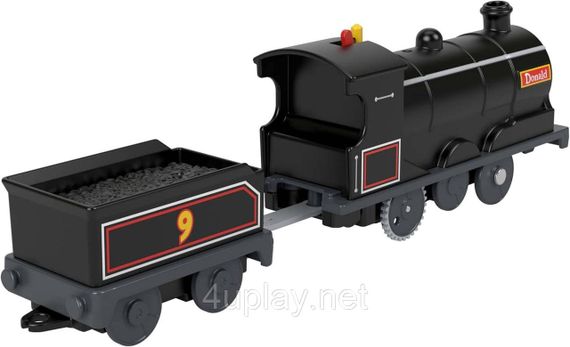 Паровозик Томас и друзья. Моторизованный поезд Дональд Thomas & Friends Motorized Toy Train Donald | Зображення 4