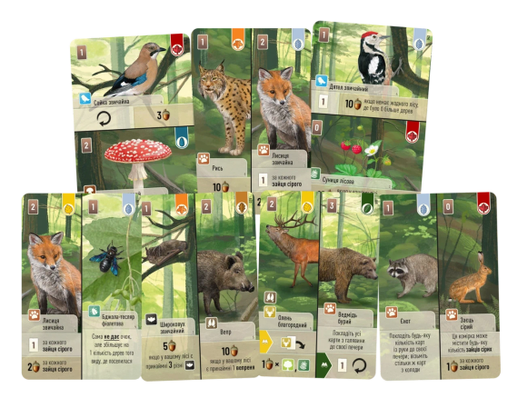 Настільна гра Лісова метушня (Forest Shuffle) | Зображення 4