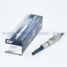 Свеча накаливания Renault Laguna 1.9/2.2 D/dT/dTi 93-01 / Megane 1.9 dCi/dTi 97-03, Beru, GN999,