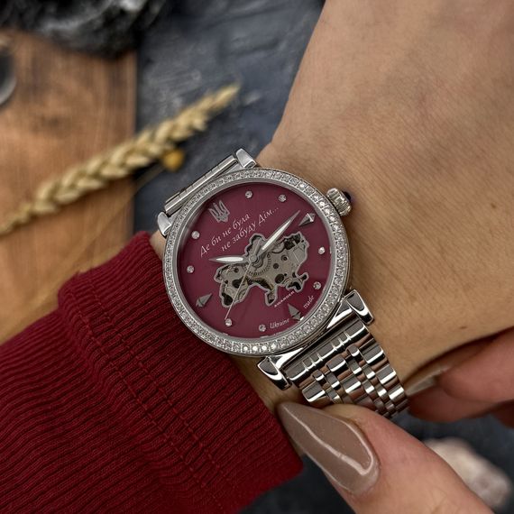 Годинник наручний Awarder 047 Silver-Pink | Зображення 6