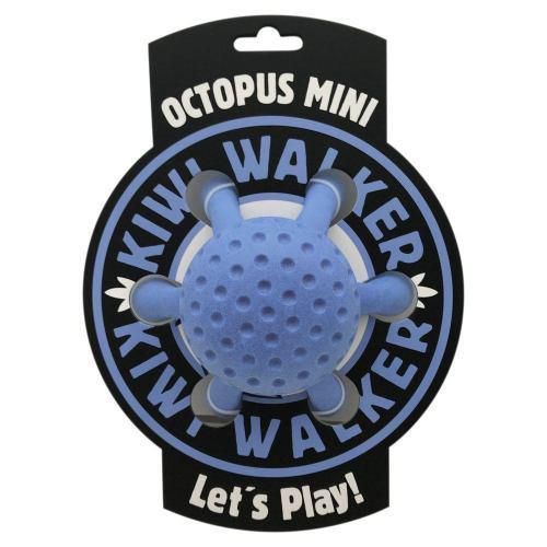 Іграшка Kiwi Walker «Вісьмоніг» для собак, блакитний, 13 см