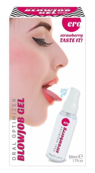 Гель - Ero Oral Optimizer Blowjob Gel Strawberry, 50 мл sexstyle