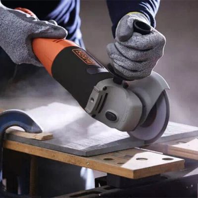 Шлифовальная машина Black&amp;Decker 1200 Вт, 11000 об/мин, d=125 мм (KG1202) | Зображення 3