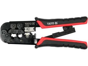 Кліщі обтискання зачистки кабелів RJ45 RJ11 8P 6P YATO YT-22442