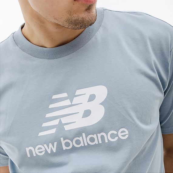 Футболка New Balance Essentials Stacked Logo | Зображення 2